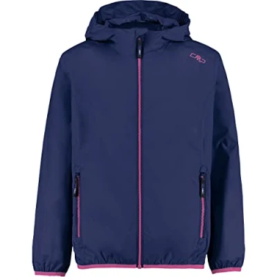 Image of CMP KID FIX HOOD Unisex Waterproof jacket for kids, Size: 116, Blue