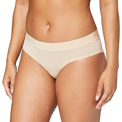 Image of Sloggi Briefs, Women&#039;s, Size: One Size, Peanut butter