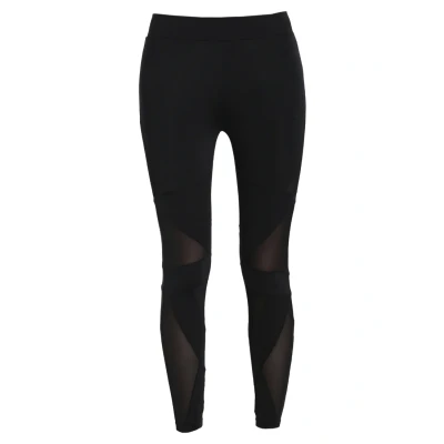 Image of Urban Classics Ladies Triangel TECH Leggings Trousers, Women&#039;s, Size: XS, Black/black