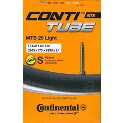 Image of Continental Unisex&#039;s MTB Tubes Bike Parts, Other, [47 622 &gt;60 622]