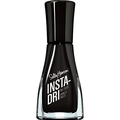Image of Sally Hansen Insta Dri 1 Stroke Coat Done! Nail Varnish 9.17ml (Various Shades) Black to