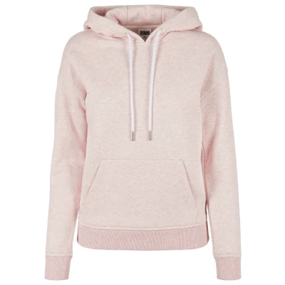 Image of Urban Classics Hoodie, Women&#039;s, Size: XS, Pink melange