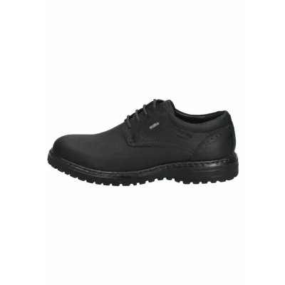 Image of Josef Seibel Men&#039;s comfortable shoes Erroll 50, width G (normal), replaceable footbed, waterproof, black, 46 EU