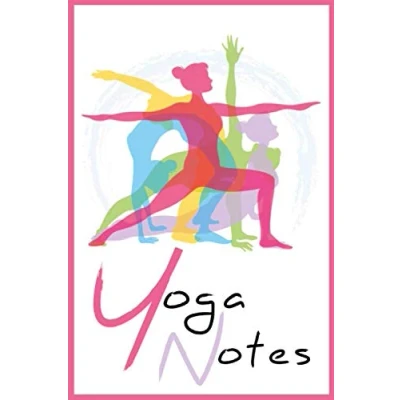 Image of Yoga Notes: 200 Seiten Notiz &amp; Skizzenbuch A5 liniert gepunktet Journal Tagebuch Liniertes Notizbuch Meditation Notizen Skizzen