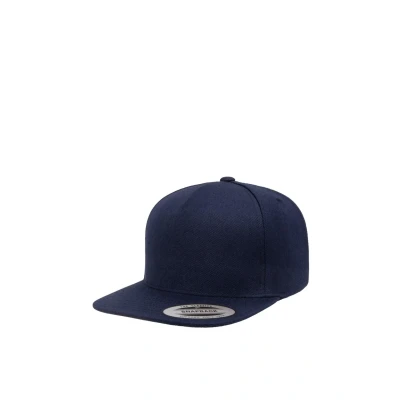 Image of Flexfit Baseball Cap, Navy, One Size
