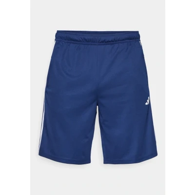 Image of adidas Performance Train Essentials Stripes Sports shorts, Men&#039;s, Size: Small, Dark blue/white