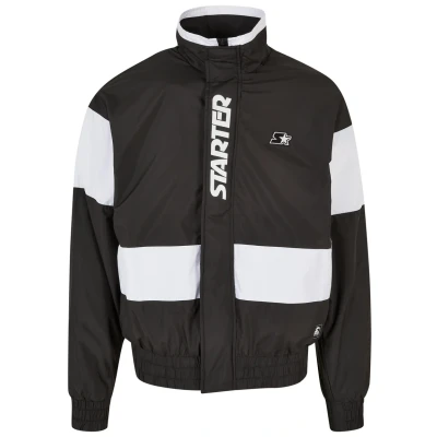 Image of Starter Running jacket, Men&#039;s, Size: Small, Black/white