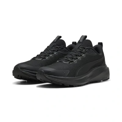 Image of Puma Skyrocket LITE Trail running shoes, Men&#039;s, Size: 6.5, Black/cool dark gray Textile/synthetics