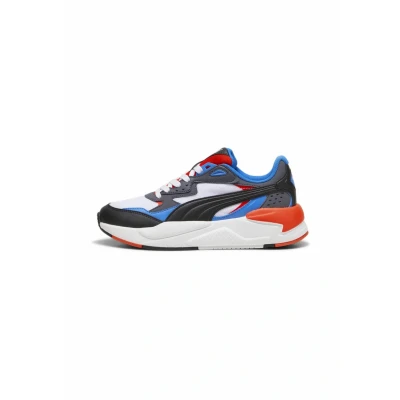 Image of Puma XRAY Speed Trainers for kids, Size: 6, White black hyperlink blue redmazing Synthetics/textile