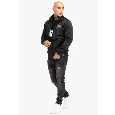 Image of Tapout Training jacket, Men&#039;s, Size: 3XL, Black red ecru
