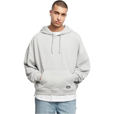 Image of Urban Classics Hoodie, Men&#039;s, Size: Small, Lightasphalt