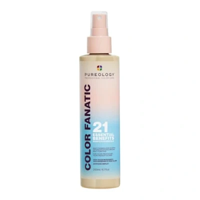 Image of Pureology Hydrate Shampoo, Conditioner and Color Fanatic Multi Benefit Leave in, Moisturising Bundle for Dry Hair