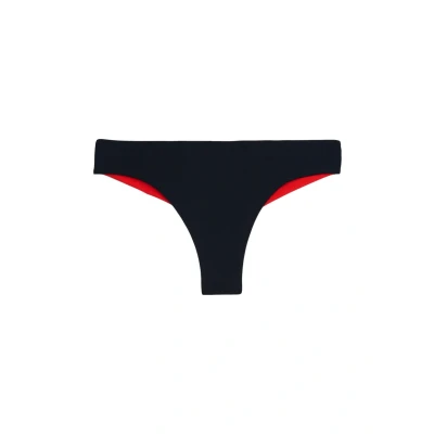Image of Tommy Hilfiger CORE FLAG Sbrazilian Bikini bottoms, Women&#039;s, Size: 555, Dark night navy