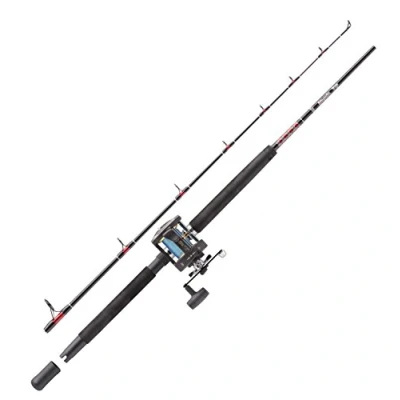 Image of Abu Garcia Muscle Tip 2 Sections Boat Combo Set RH 1,80m (15 40lb) rod