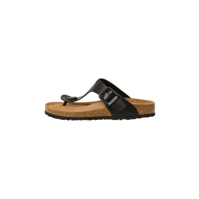 Image of Tamaris Tbar sandals, Women&#039;s, Size: 4, Black Synthetics