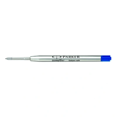 Image of Parker Ballpoint Pen Refill Broad Point Blue QUINKflow Ink 1 Count