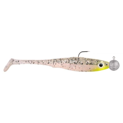 Image of Spro Iris Popeye To Go 10cm 10+14gr Hooksize 4/0 UV (2 pieces) Salt&amp;Pepper Shad