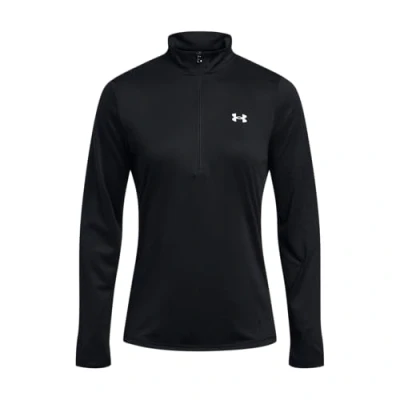 Image of Under Armour TECH 1/2 ZIP Solid Long sleeved top, Women&#039;s, Size: XXL, Black/white