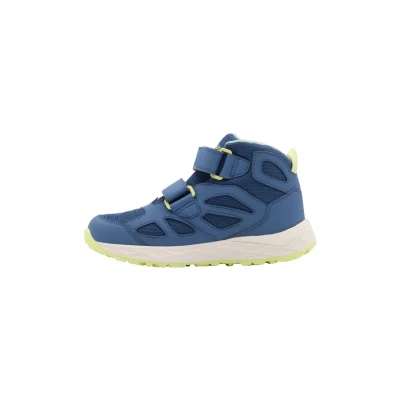Image of Jack Wolfskin Unisex Children&#039;s Woodland 2 Texapore Mid Vc K Walking Shoes, Evening Sky, 5 UK