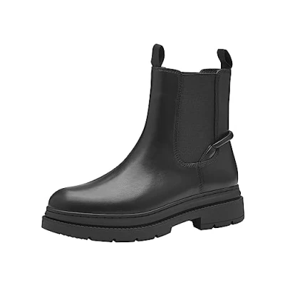 Image of Tamaris Online Exclusive Ankle boots, Women&#039;s, Size: 5.5, Black High quality imitation leather