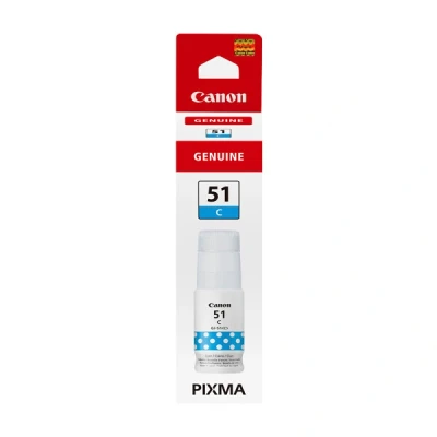 Image of Canon GI 51 Cyan Ink Bottle 4546C001