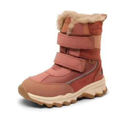 Image of Bisgaard Eddie TEX Winter boots for kids, Size: 10K, Rose Leather and textile