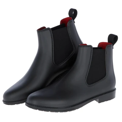Image of Kerbl Jodhpur Boots Axona, Ankle PVC, Black 6.5