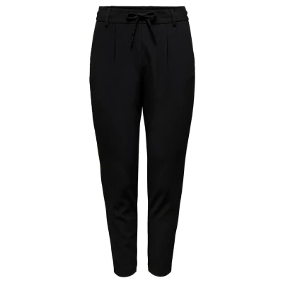 Image of ONLY Onlpoptrash Sally EASY MW RIB CC PNT Trousers, Women&#039;s, Size: XSx32, Black