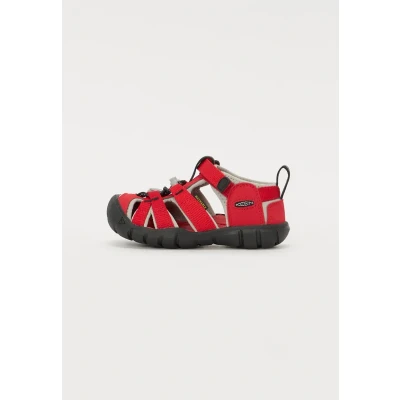 Image of Keen Seacamp Unisex Walking sandals for kids, Size: 7k, Red Textile