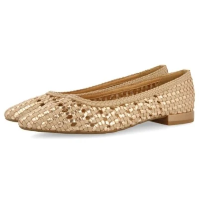 Image of Gioseppo Blenheim Ballet pumps, Women&#039;s, Size: 7.5, Nude Leather