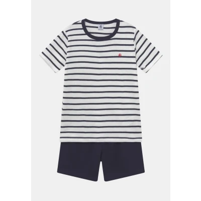 Image of Petit Bateau Pyjama set for kids, Size: 4y, Marshmallow/smoking