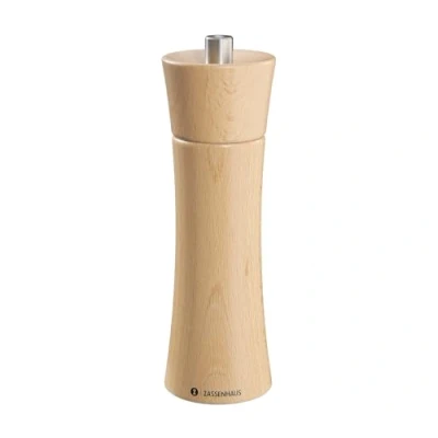 Image of Zassenhaus Salt Mill Frankfurt Beech Wood 18 cm