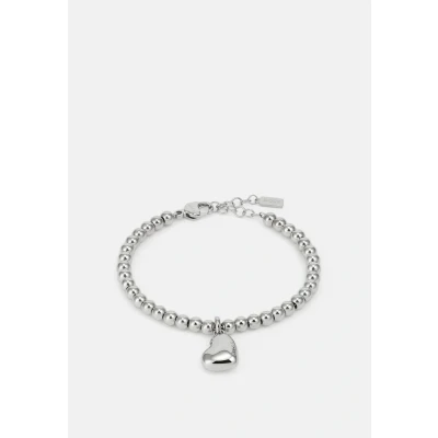 Image of BOSS Honey Heart Beads Bracelet silvercoloured, Women&#039;s, Size: One Size, Silver coloured