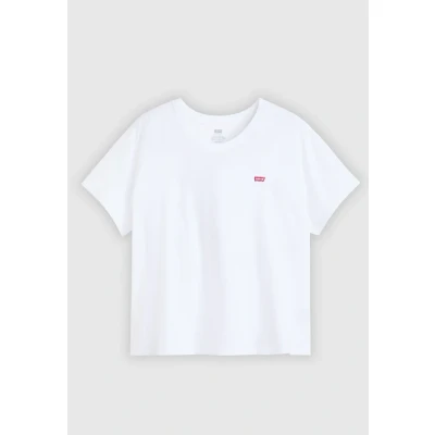 Image of Levi&#039;s Plus THE Perfect TEE Basic Tshirt, Women&#039;s, Size: 18/20, White