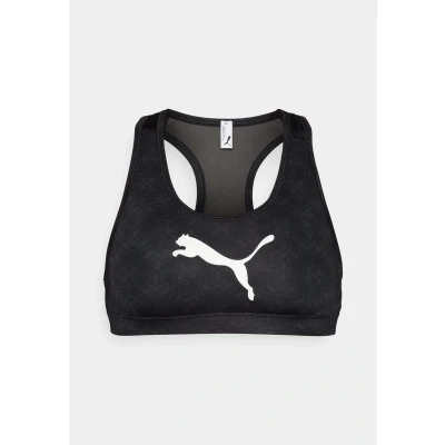 Image of Puma BRA Medium support sports bra, Women&#039;s, Size: XL, Black
