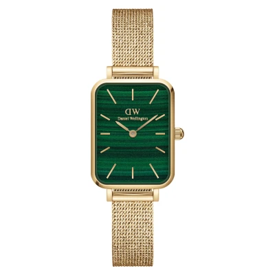 Image of Daniel Wellington Quadro Pressed Watch goldcoloured, Size: 20, Gold coloured