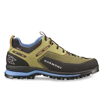 Image of Garmont Dragontail TECH Trainers, Men&#039;s, Size: 8, Olive green vallarta blue s m Leather and textile