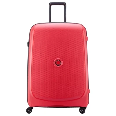 Image of DELSEY PARIS Belmont Plus Hard Case, Mandarin Orange, L Extensible (76 cm) Recyceltes Material,