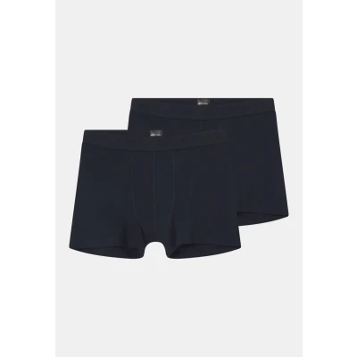 Image of Schiesser Organic Cotton Shorts 95/5 2 PACK Pants for kids, Size: 10 11y, Nachtblau