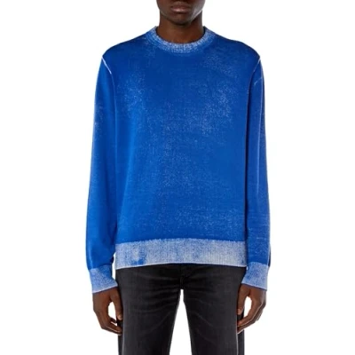 Image of Diesel Klarenceb Jumper, Men&#039;s, Size: Small, Blue