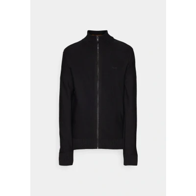Image of BOSS AVAC Cardigan, Men&#039;s, Size: Small, Black