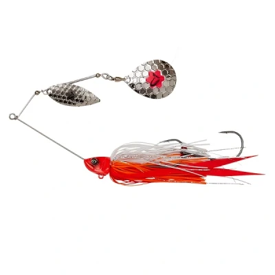 Image of Savage Gear Da&#039;Bush Spinnerbait 18Cm 42G Sinking Red Head Silver