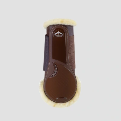 Image of Veredus TRC Vento Save The Sheep Tendon Boots Brown Large Horse Riding Equestrian