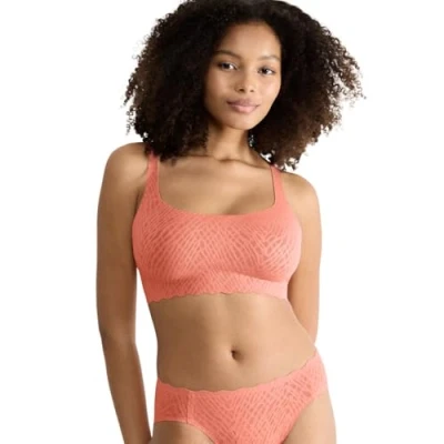 Image of Sloggi FEEL Bliss Bustier, Women&#039;s, Size: XL, Lovely apricot