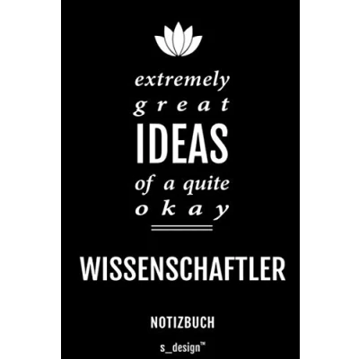 Image of Notizbuch für Wissenschaftler: Originelle Geschenk Idee [120 Seiten liniertes blanko Papier]