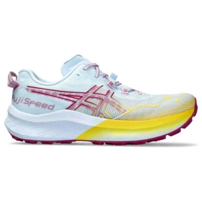 Image of Asics FUJI Speed 2 Trail running shoes, Women&#039;s, Size: 5.5, Light blue blackberry Synthetics