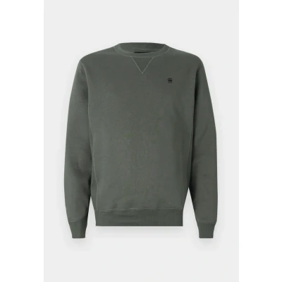 Image of G Star Premium CORE LS Sweatshirt, Men&#039;s, Size: XS, Wild olive