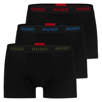 Image of HUGO Boxer 3 PACK Pants, Men&#039;s, Size: XXL, Black