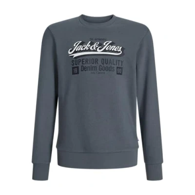 Image of Jack &amp; Jones Junior Jjelogo Sweatshirt for kids, Size: 4y, Stormy weather