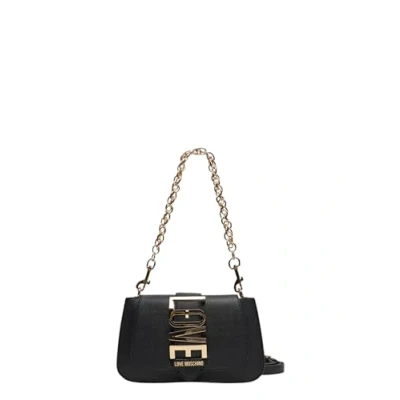 Image of Love Moschino POLJC4224PP0MKC0000U, Women&#039;s Shoulder Bag, Black, Black